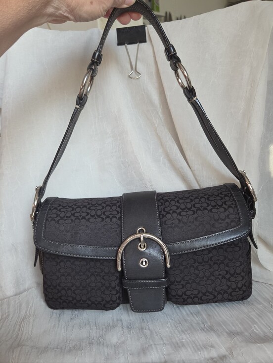 Coach Handbags - Coach Soho Signature Flap Shoulder Bag